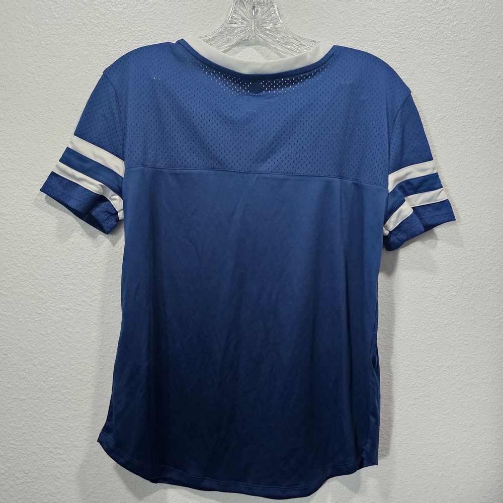 Fanatics Tampa Bay Lightning Womens Blue Lace Up V-Neck Jersey T-Shirt Small - Picture 4 of 5